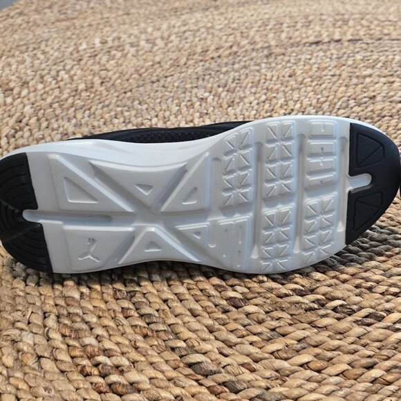 PUMA Kids Sneakers – Size 2C – Black/Blue/Neon Yellow – Only Wore Once! - Picture 5 of 6